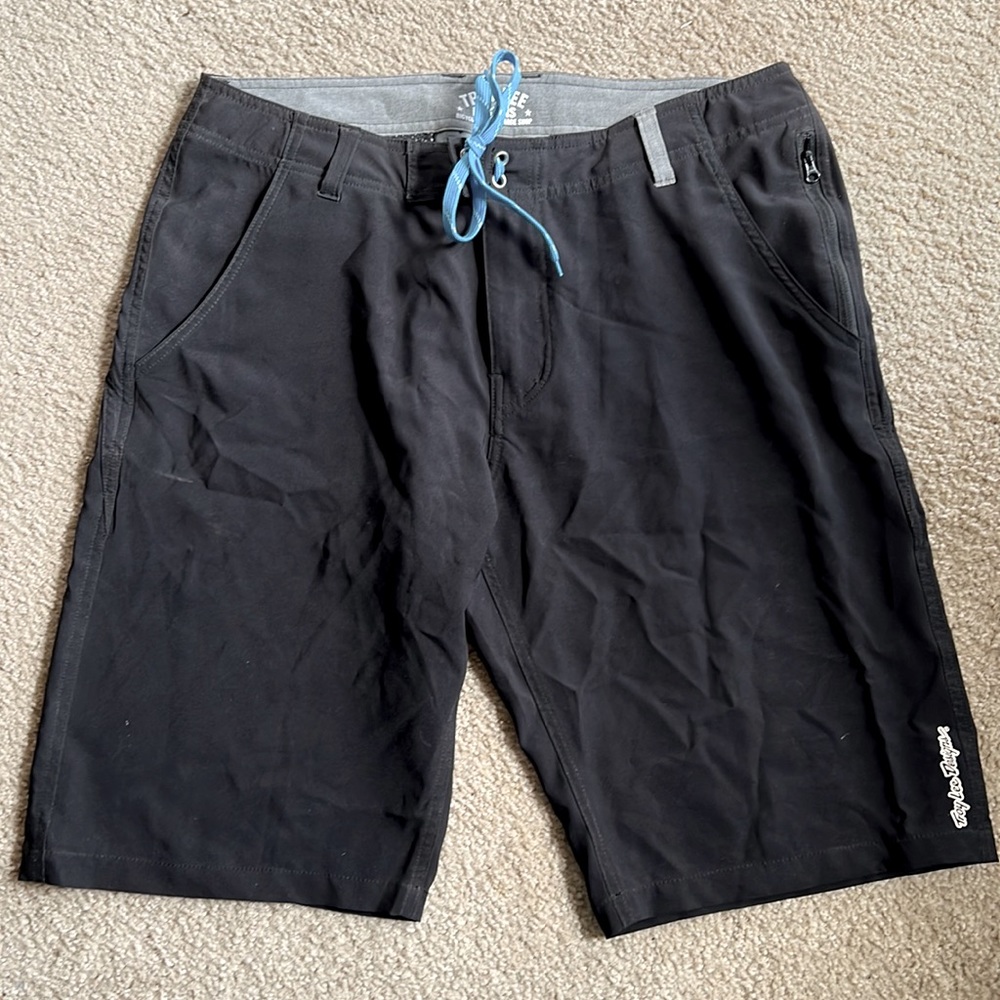 Troy Lee Designs Bicycle Moto x Race Shop Black Shorts Men’s 34
